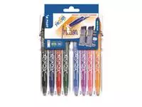 Een Rollerpen PILOT friXion medium assorti Set2Go à 8 stuks koop je bij iPlusoffice