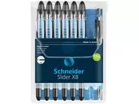 Een Rollerpen Schneider Slider Basic XB zwart +bp Rave koop je bij All Office Kuipers BV