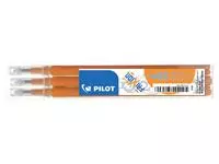 Buy your Rollerpenvulling PILOT friXion medium oranje set à 3 stuks at QuickOffice BV