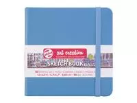 Een Schetsboek Talens Art Creation blauw 12x12cm 140gr 80vel koop je bij De Joma BV
