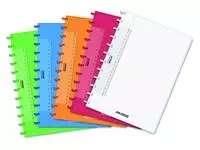 Buy your Schrift Adoc A4 lijn 144 pagina&#39;s 90gr assorti at QuickOffice BV