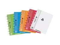 Buy your Schrift Adoc A5 ruit 5x5mm 144 pagina&#39;s 90gr transparant assorti at QuickOffice BV