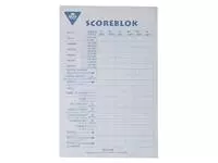 Een Scoreblok Yahtzee 250vel koop je bij Schellen Boek- en Kantoorboekhandel