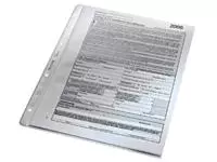 Een Showtas Leitz Premium copy safe 0.12mm 4-gaats PP A4 transparant 100 stuks koop je bij QuickOffice BV