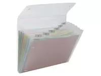 Een Trieur Rexel Ice 6 compartiments transparent koop je bij QuickOffice BV