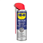 Een Spray droogsmeer WD-40 Specialist met PTFE 250ml koop je bij Topkantoor Repro Creatief