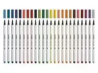 Een Brushstift STABILO Pen 568/45 bruin koop je bij De Joma BV