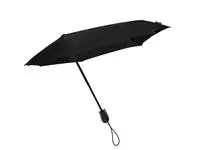 Een Stormparaplu STORMini® aërodynomisch opvouwbaar windproof 90 cm zwart koop je bij De Joma BV