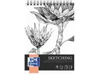 Een Tekenblok Oxford Sketching A4 50 vel 120 gram spiraal koop je bij Clippz! Office Supplies