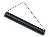 Tekeningkoker Linex zoom 50 tot 90cm doorsnee 6cm zwart