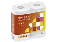 Een Toiletpapier Satino Smart MT1 2lgs 200vel wit koop je bij All Office Kuipers BV