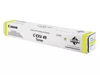 Een Tonercartridge Canon C-EXV 49 geel koop je bij Clippz! Office Supplies