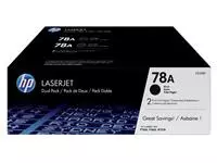 Buy your Tonercartridge HP CE278AD 78A zwart 2x at QuickOffice BV