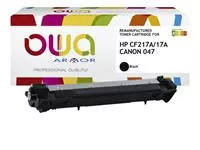 Een Tonercartridge OWA alternatief tbv HP CF217A zwart koop je bij Kantoorboekhandel Van Atten