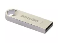 Een USB-stick 2.0 Philips moon vintage silver 32GB koop je bij iPlusoffice