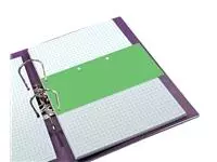 Een Scheidingsstrook Oxford Duo 240x105mm groen koop je bij QuickOffice BV