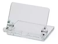 Buy your Telefoonstandaard MAUL 9.7x10.5x7.6cm standhoek instelbaar acryl at QuickOffice BV