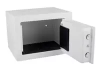 Een Kluis Pavo mini elektronisch 230x170x170mm wit koop je bij De Joma BV