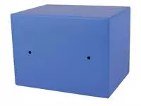 Een Kluis Pavo mini elektronisch 230x170x170mm blauw koop je bij De Joma BV
