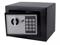 Een Kluis Pavo mini elektronisch 230x170x170mm zwart koop je bij QuickOffice BV