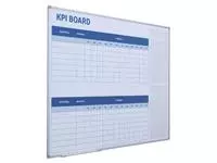 Een KPI BORD + STARTERKIT VISUAL MANAGEMENT 90X120CM koop je bij All Office Kuipers BV