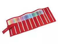 Een Fineliner STABILO pen 68/30 rollerset rood assorti set à 30 stuks koop je bij De Joma BV