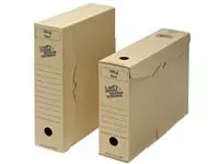 Een Archiefdoos Loeff's Filing Box 3003 folio 345x250x80mm karton koop je bij De Joma BV