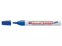 Een Viltstift edding 8300 industrie rond 1-3mm blauw koop je bij Egner kantoorspecialisten