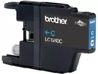 Een Inktcartridge Brother LC-1240C blauw koop je bij All Office Kuipers BV