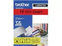Een Labeltape Brother P-touch TZE-441 18mm zwart op rood koop je bij Schellen Boek- en Kantoorboekhandel