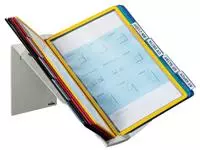 Een Bureaustandaard Durable 5579 Vario Pro met 10-tassen grijs koop je bij QuickOffice BV