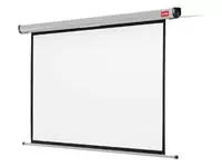 Een Projectiescherm Nobo wand 300cm elektrisch koop je bij Clippz! Office Supplies