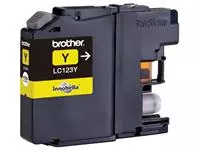 Een Inktcartridge Brother LC-123Y geel koop je bij All Office Kuipers BV