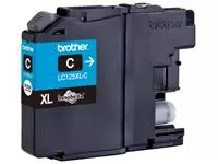 Een Inktcartridge Brother LC-125XLC blauw koop je bij De Joma BV