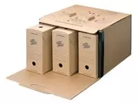 Een Gemeentearchiefdoos Loeff's Jumbo Box 3007 370x255x115mm koop je bij QuickOffice BV