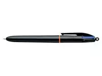 Een Balpen Bic 4kleuren Pro met ring medium zwart koop je bij Kantorice office & business supplies