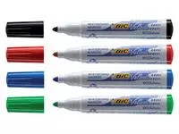 Viltstift Bic Velleda 1701 whiteboard rond large assorti doos à 4 stuks