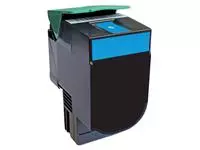 Tonercartridge Quantore alternatief tbv Lexmark C540H1CG blauw