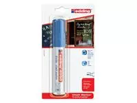 Een Krijtstift edding 4090 window schuin 4-15mm blauw blister à 1 stuk koop je bij QuickOffice BV