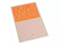 Een Bloc de papier millimétré Canson A3 marron clair koop je bij QuickOffice BV