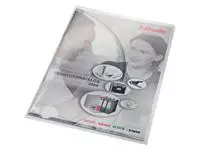 Een L-map Leitz Premium lasnaad PVC A4 transparant koop je bij All Office Kuipers BV