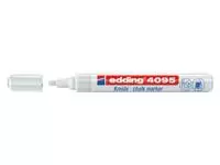 Een Krijtstift edding 4095 rond 2-3mm wit koop je bij Egner kantoorspecialisten