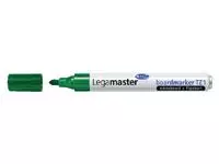 Een Viltstift Legamaster TZ1 whiteboard 1.5-3mm groen koop je bij "De Waal" Kantoor Efficiency