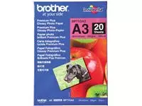 Een Fotopapier Brother BP-71 A3 260gr glossy 20 vel koop je bij Den Otter Kantoorpartners B.V.