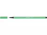 Een Viltstift STABILO Pen 68/16 M licht smaragdgroen koop je bij All Office Kuipers BV