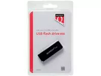 Een Usb-stick Quantore 64gb 2.0 zwart koop je bij All Office Kuipers BV