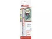 Viltstift Edding 780 lakmarker rond 0.8mm wit blister à 1 stuk