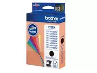 Een Inktcartridge Brother LC-223BK zwart koop je bij Clippz! Office Supplies