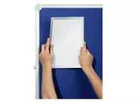 Een Zichtframe Duraframe Grip A4 grijs koop je bij Clippz! Office Supplies