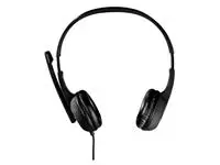 Een Hoofdtelefoon Hama HS-P150 PC-Office on-ear zwart koop je bij De Rijk Kantoorshop